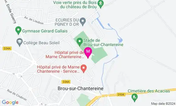 Localisation Dr Margaux Perisson