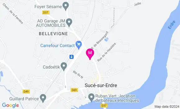 Localisation Dr Morgane Cotten
