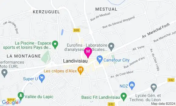 Localisation Dr Adrien Nouri