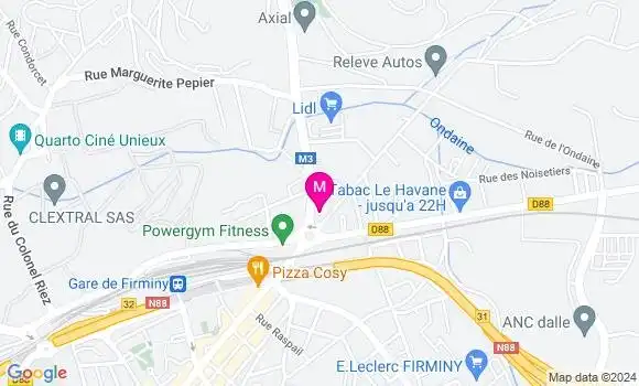 Localisation Dr Thibault Forissier