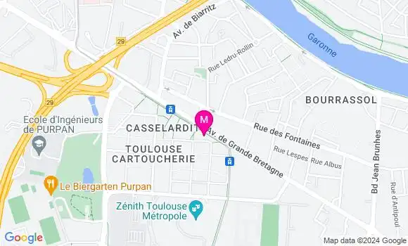 Localisation Dr Marine Dominger
