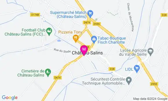 Localisation Dr Brice Claudel