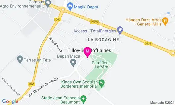 Localisation Dr Stéphane Materne