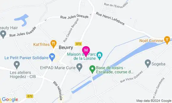 Localisation Dr Elise Henguelle
