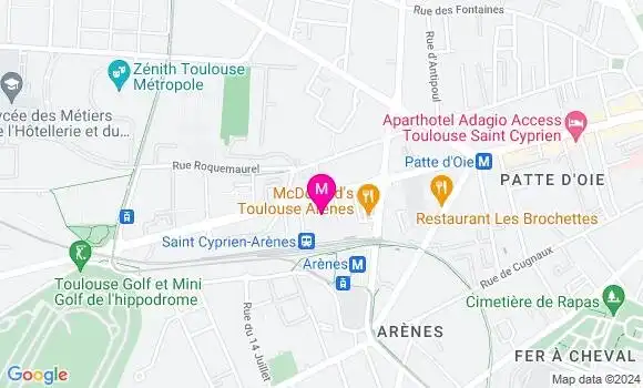 Localisation Dr Sophie Lagrange