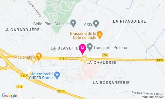 Localisation Dr Benoît Simonneau