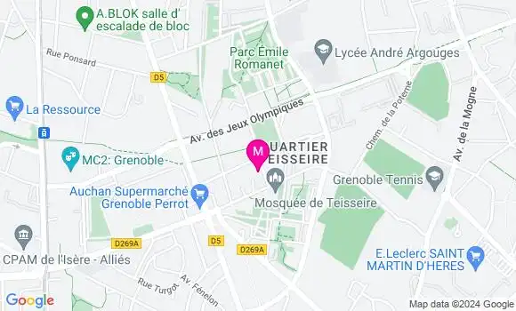 Localisation Dr Marie Mathilde Dumas