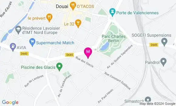 Localisation Dr Adrien Marchal
