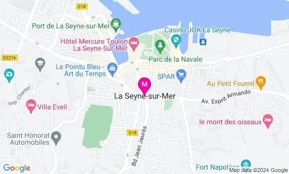 Localisation Dr Charlotte Domec