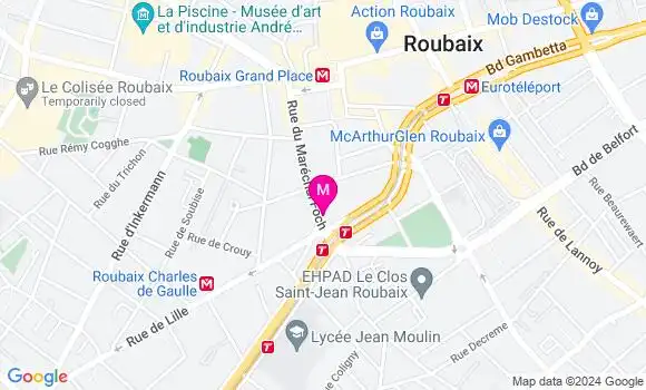 Localisation Dr Clémence Pedoux
