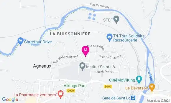 Localisation Dr Benjamin Letertre