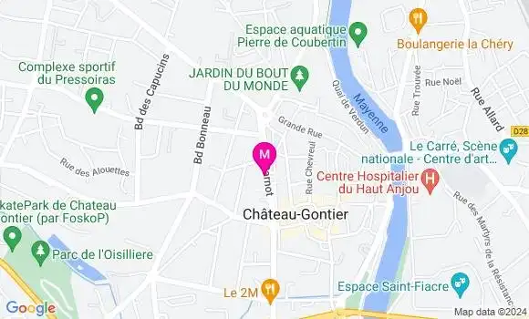 Localisation Dr Laure Pasquier