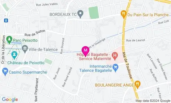 Localisation Dr Aurore Gary