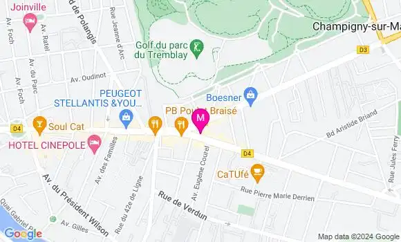 Localisation Dr Adrien Rossi