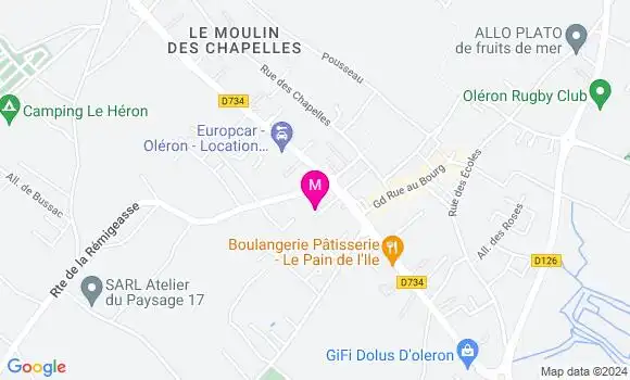 Localisation Dr Florian Esparsa