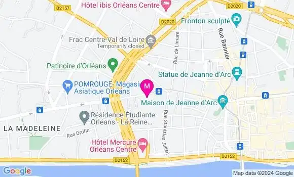 Localisation Dr Axelle De Vitry