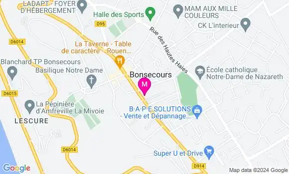 Localisation Dr Adeline Hebert