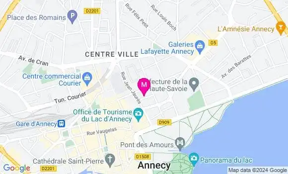 Localisation Dr Sophie Grimault