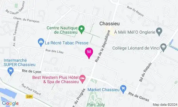 Localisation Dr Baptiste Gras