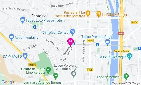 Localisation Dr Elodie Ribatto