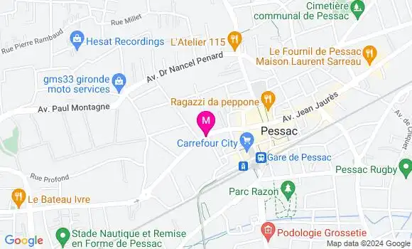 Localisation Dr Alexandre Bernard
