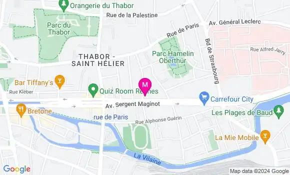 Localisation Dr Jeanne Grelet