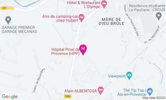 Localisation Dr Sebastien Charnallet