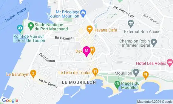 Localisation Dr Pauline Lugherini