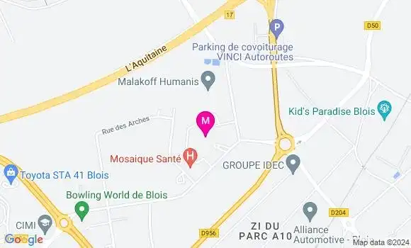 Localisation Dr Maxime Boble