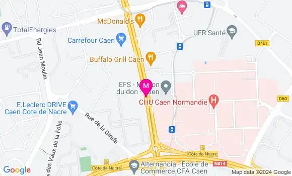 Localisation Dr Flore Deboscker