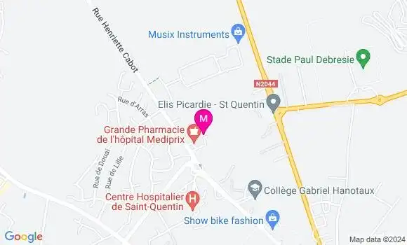 Localisation Dr Sidi Mohammed Ouzaid