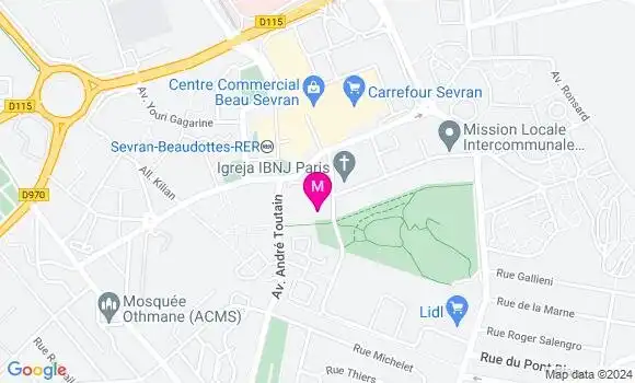 Localisation Dr Lilas Aissaoui