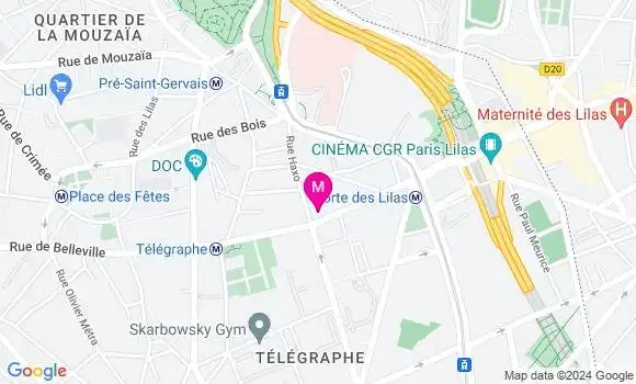 Localisation Dr Camille Herpin