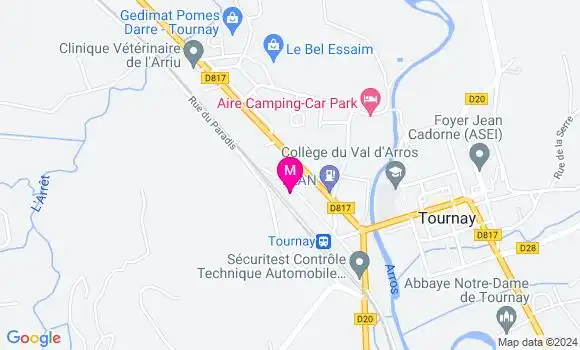 Localisation Dr Emilie Peyre