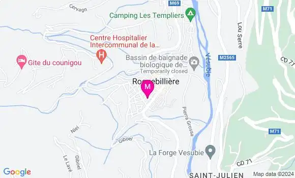 Localisation Dr Odile Robert