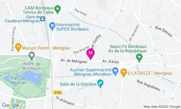 Localisation Dr Victorien Carret