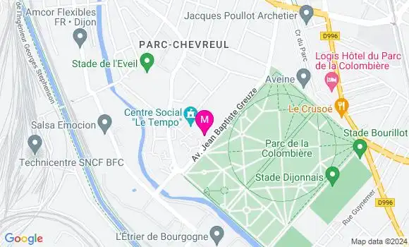 Localisation Dr Charlotte Lambert