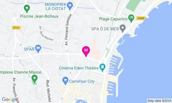 Localisation Dr Emmanuelle Ginoux