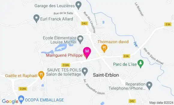Localisation Dr Timothée Carré