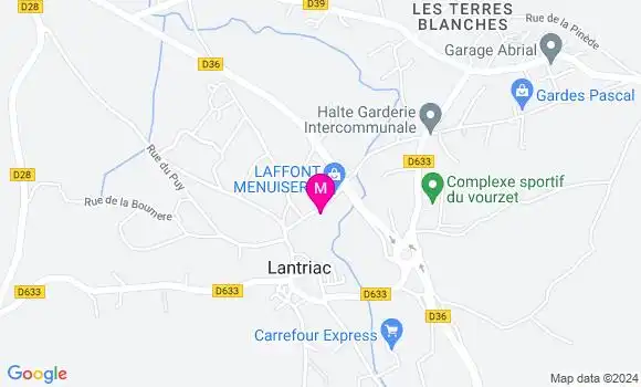 Localisation Dr Johanna Cros