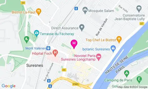 Localisation Dr Marine Villain