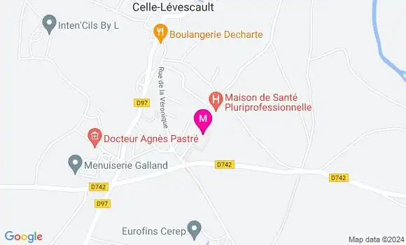 Localisation Dr Alexandre Martineau