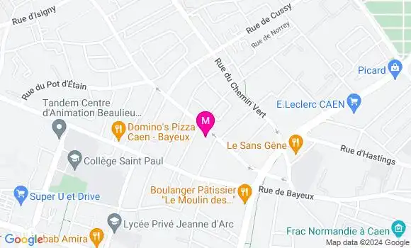 Localisation Dr Etienne Bonnamy