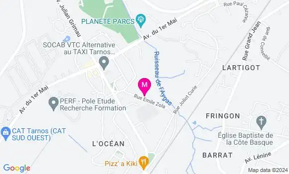 Localisation Dr Marc Alexandre Chiron