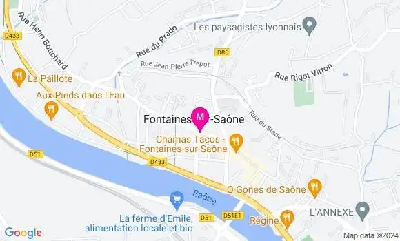 Localisation Dr Louis Laforge