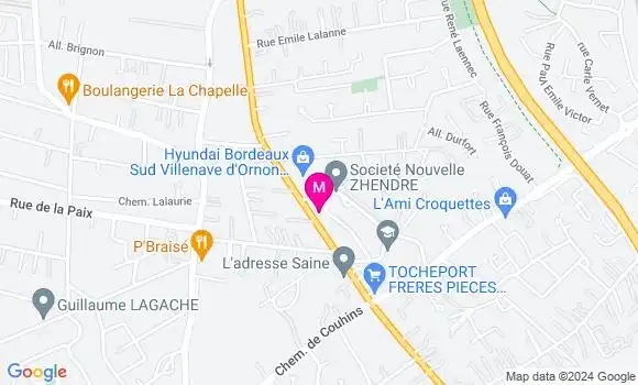 Localisation Dr Juliette Duturc