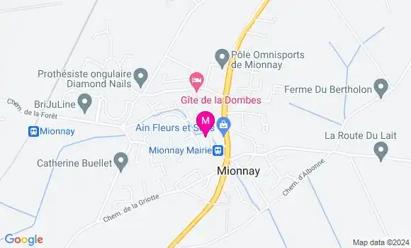 Localisation Dr Louis Creveaux