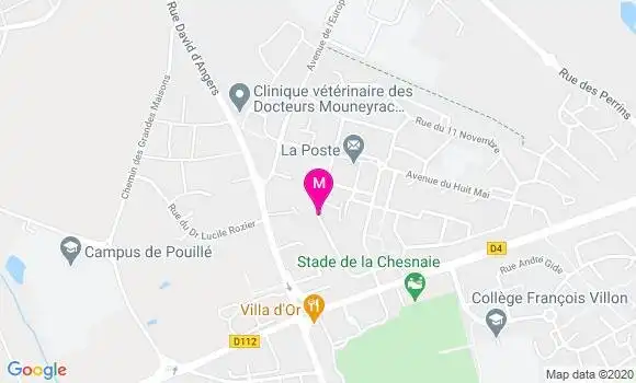 Localisation Dr Laure Dimier David