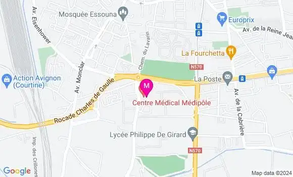 Localisation Dr Jérémie Dauvergne