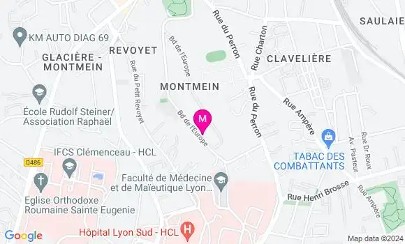 Localisation Dr Laura Bourelly